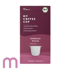 MyCoffeeCup Espresso Rounge 10 Kapseln, Bio